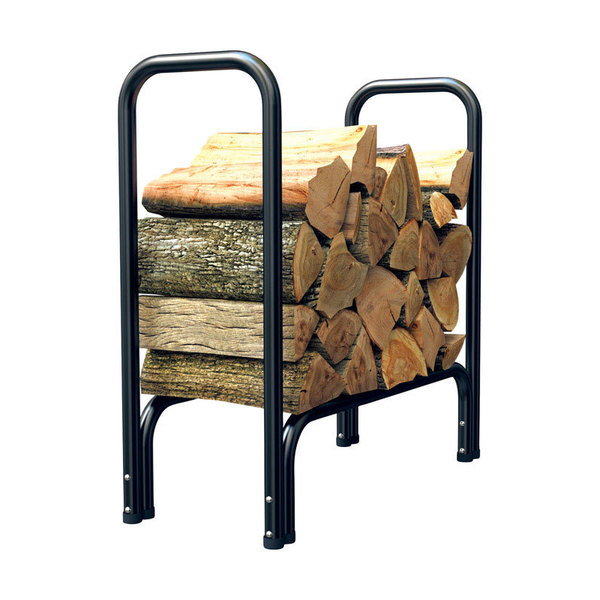 B & K LOG RACK STEEL 33X24X13"" 15215